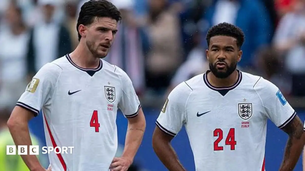 2026年世界杯:英格兰在与巴拿马比赛前对里斯·詹姆斯和德克兰·赖斯的伤情担忧