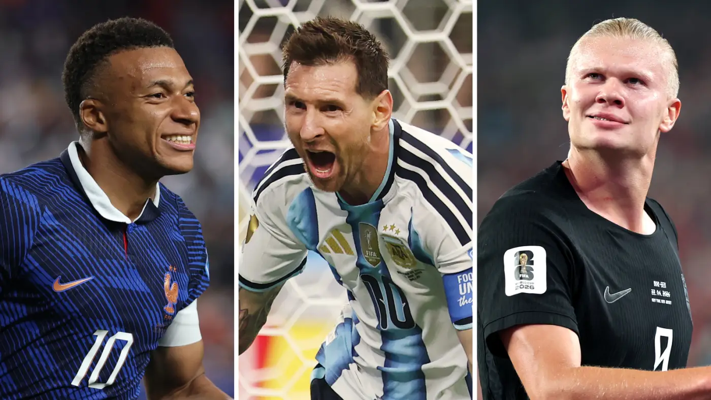 2026年世界杯金靴争夺战:梅西、姆巴佩、哈兰德和凯恩谁将胜出?